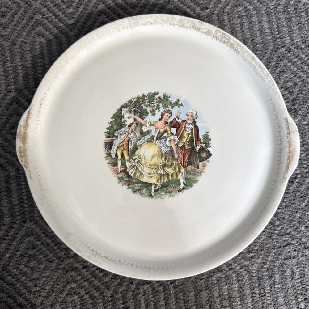 Cronin China Authentic Tray or Plate GoldTrim 10.5" Regencycore 77 Collector